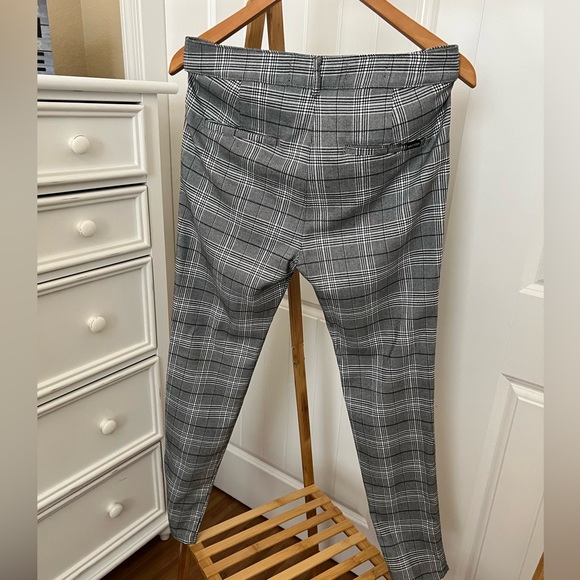 Hollister Super Skinny Chino Plaid Pants 29x30 - Picture 2 of 6